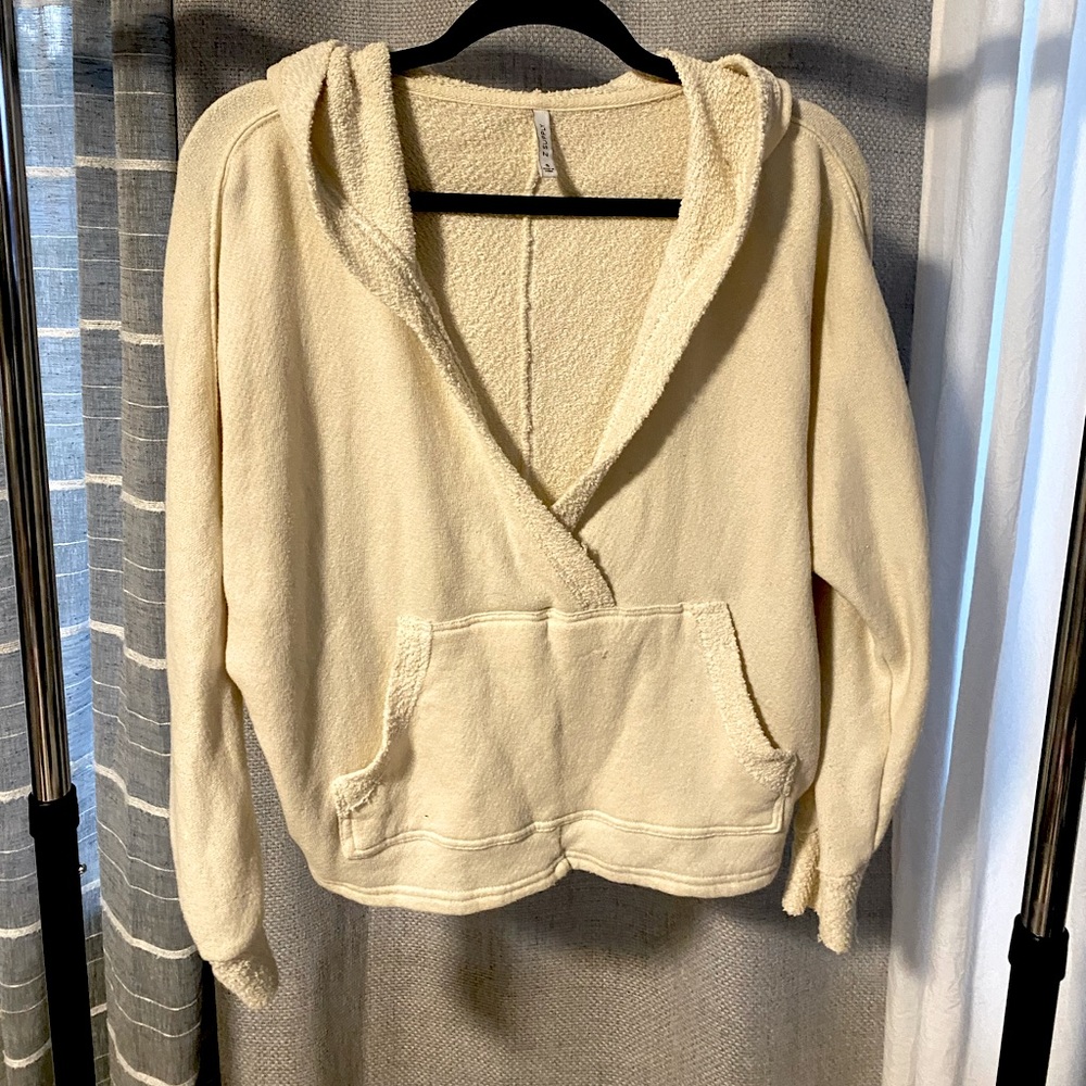 Z supply deep V hoodie